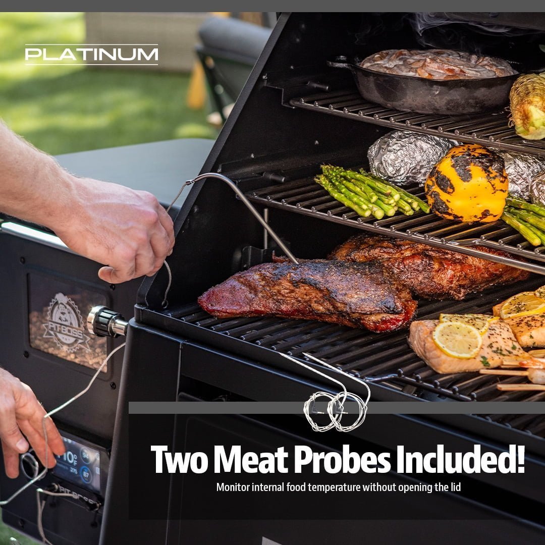 Pit Boss Platinum 1250 Connected Wood Pellet Grill - Image 2
