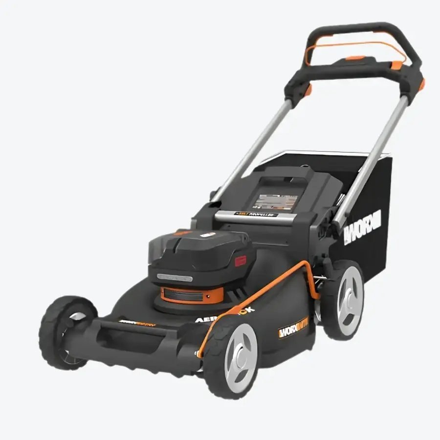 40V Cordless 21-Inch Self-Propelled Lawn Mower with Brushless Motor & Intelligent Power Control