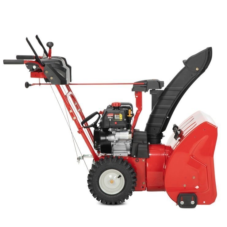 24-Inch Two-Stage Gas Snow Blower with 208cc Engine, Self-Propelled Drive System, Electric Start Option, 6 Forward/2 Reverse Speeds & 200° Chute Control - Image 6