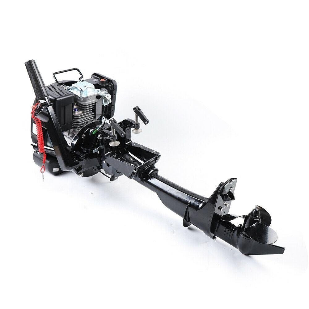 Hangkai Water Cooled 2 Stroke 6HP Outboard Motor Petrol Powered Engine - Image 3
