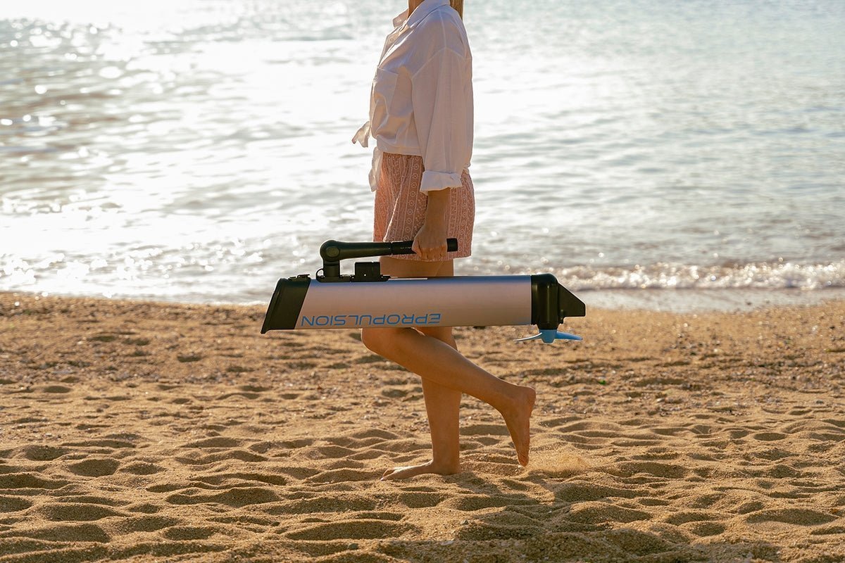 500W / 1.5HP Lightweight Electric Outboard Motor with Integrated Battery - Image 6
