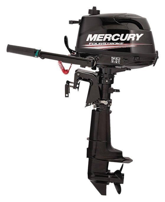 6HP 4-Stroke Tiller Outboard Motor, 15" Shaft, Manual Start with Integrated Fuel Tank - Image 2