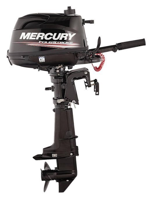 6HP 4-Stroke Tiller Outboard Motor, 15" Shaft, Manual Start with Integrated Fuel Tank - Image 3