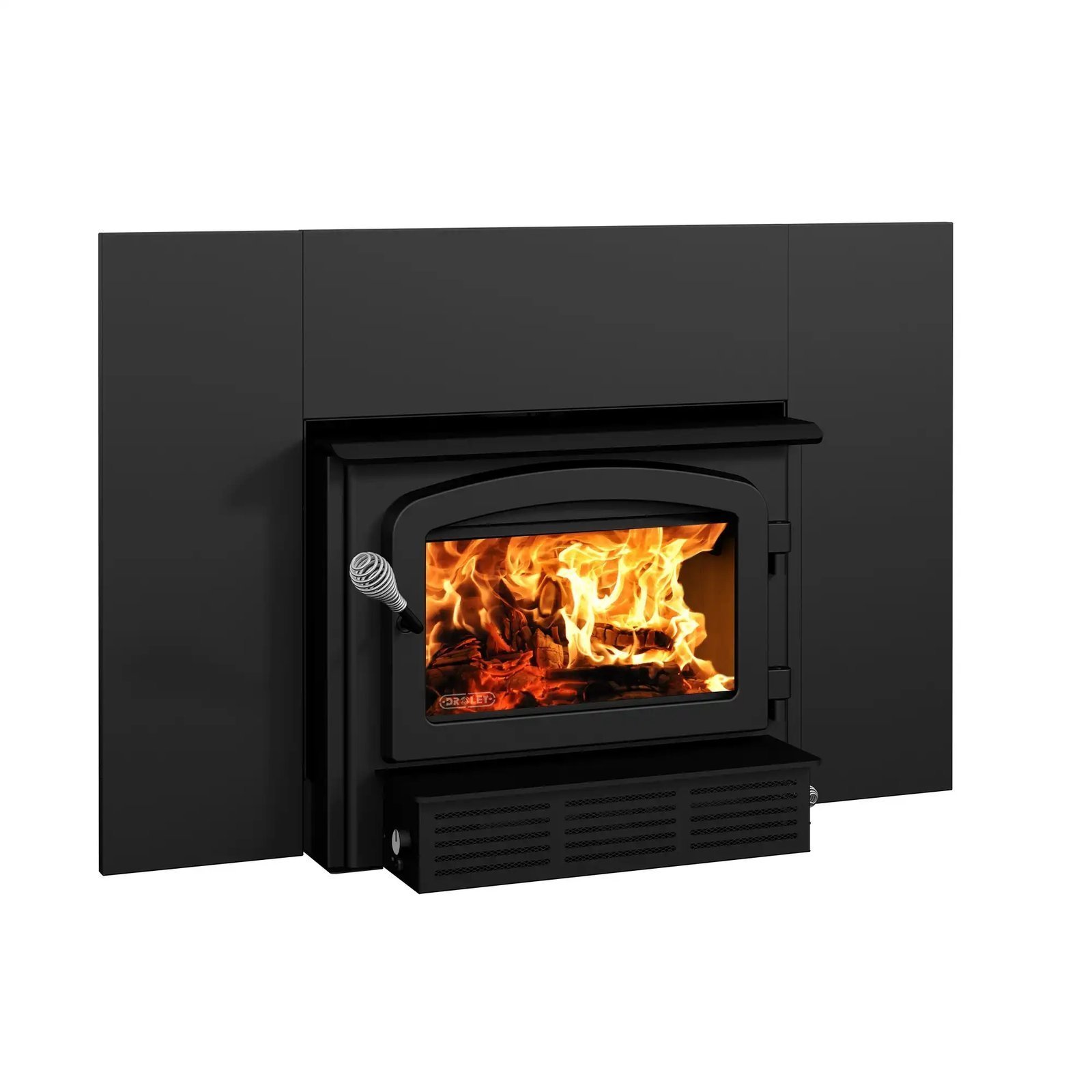 Drolet Escape 1500-I Wood Insert with Faceplate