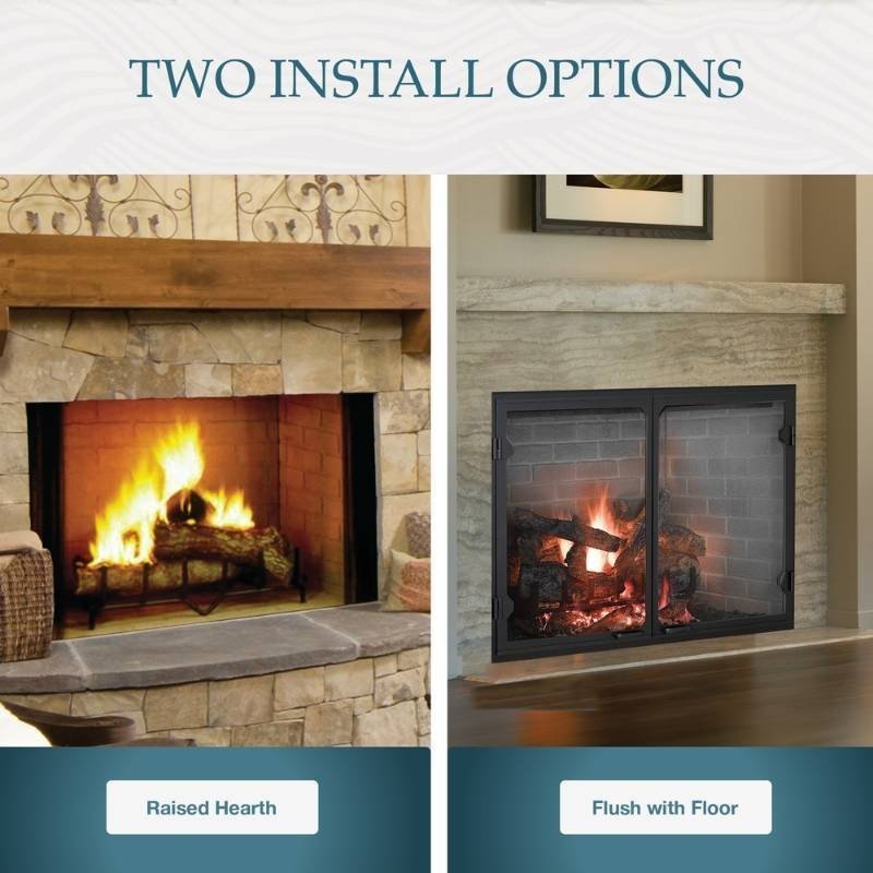Majestic Biltmore 36 Inch Radiant Wood Burning Fireplace - Image 4