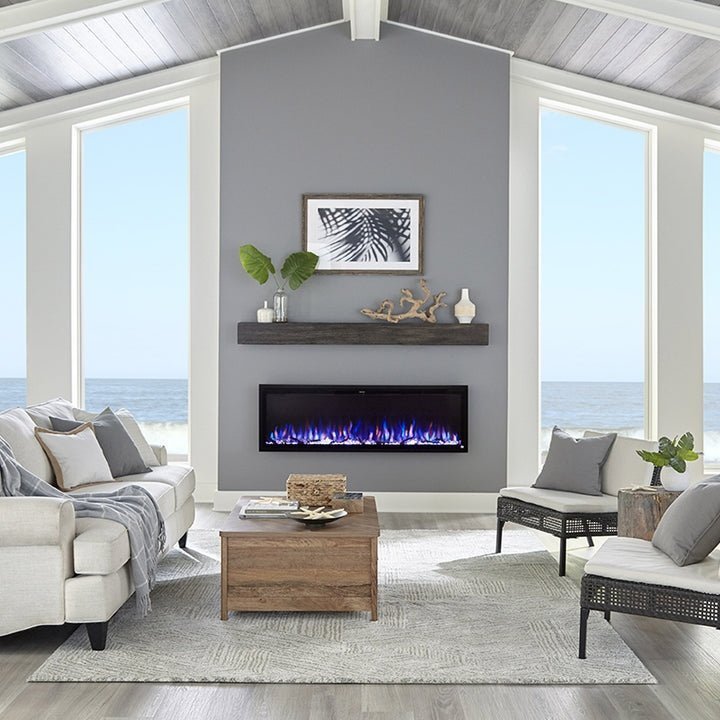 Touchstone Sideline Elite Smart 60″ WiFi-Enabled Recessed Electric Fireplace - Image 2