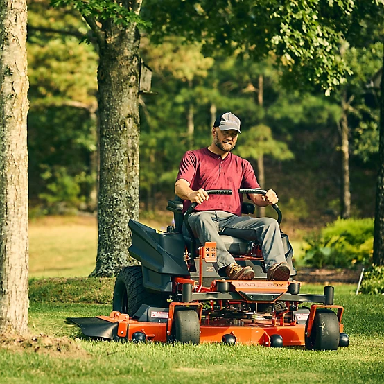 Heavy-Duty Zero-Turn Riding Mower with Fabricated Steel Deck, Suspension Comfort & High-Performance Drive System - Image 2