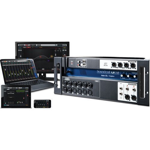16-Input Digital Mixer with Wireless Remote Control, Built-In Wi-Fi & Professional DSP Processing - Image 9