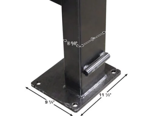 8,000 lb Capacity ALI-Certified 4-Post Automotive Storage Lift with 110V Electric Operation, Caster Kit, Runway Ramps & Safety Lock System - Image 5