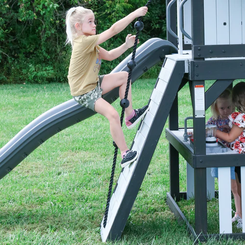 Whispering Point Outdoor Wooden Swing Set with Shipping & Assembly Included - Image 7