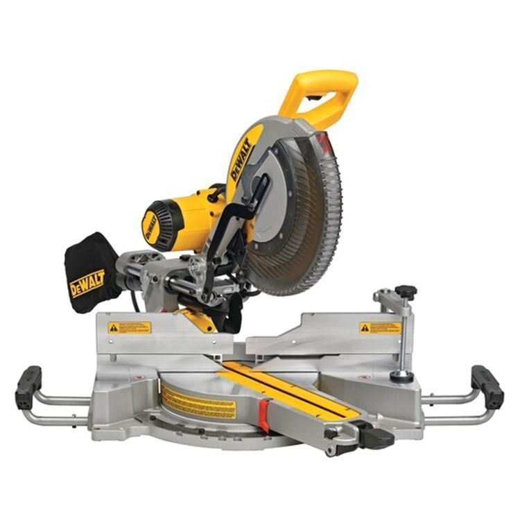12" Sliding Compound Miter Saw, 1675W Corded Electric Tool with Variable Speed, Dual Bevel & Precision Shadow Line Cutting System - Image 2