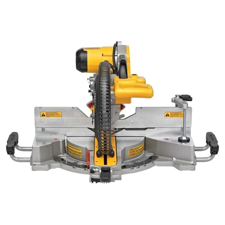 12" Sliding Compound Miter Saw, 1675W Corded Electric Tool with Variable Speed, Dual Bevel & Precision Shadow Line Cutting System - Image 4