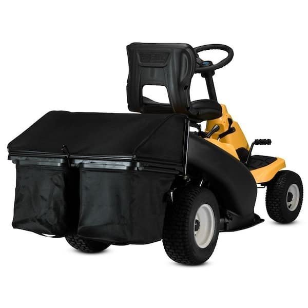 30" Twin Bin Lawn Tractor Grass Catcher System with 3.2-Bushel Capacity, Dual Vented Bags & Complete Mounting Kit - Image 3