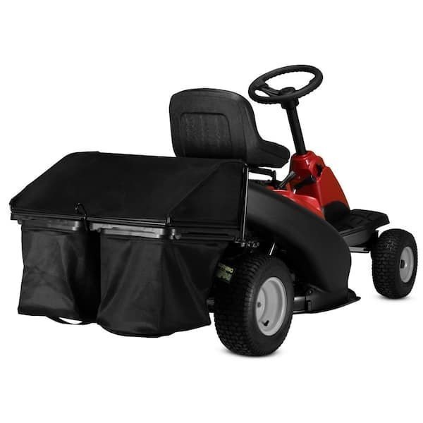 30" Twin Bin Lawn Tractor Grass Catcher System with 3.2-Bushel Capacity, Dual Vented Bags & Complete Mounting Kit - Image 5