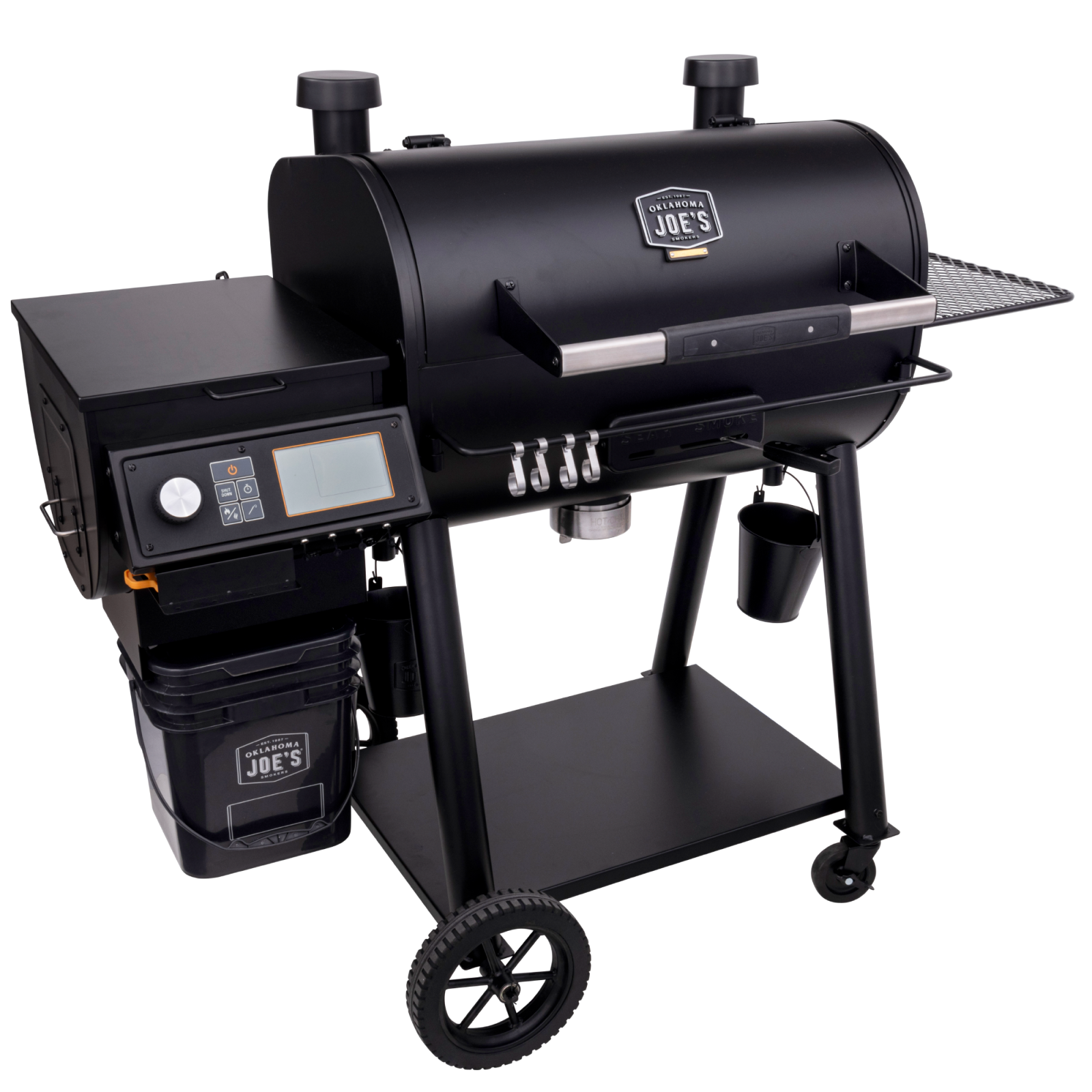 906 Sq. In. Wood Pellet Grill & Smoker with Direct Flame Sear Mode, Digital Temperature Control & 20 lb Hopper - Image 5
