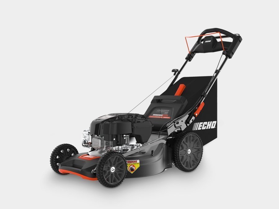 21-Inch Self-Propelled Gas Lawn Mower with 190cc Engine, Dual-Blade Cutting System & Variable Speed Drive