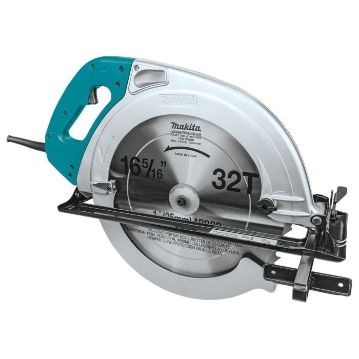 16-5/16 in. Heavy-Duty Circular Saw – 15 Amp Electric Rear Handle Beam Saw with Electric Brake & Carbide-Tipped Blade - Image 3