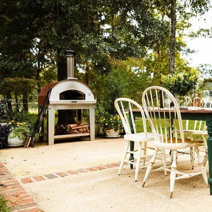 Fontana Forni Mangiafuoco Wood-Fired Pizza Oven – Stainless – FTMF-S - Image 4