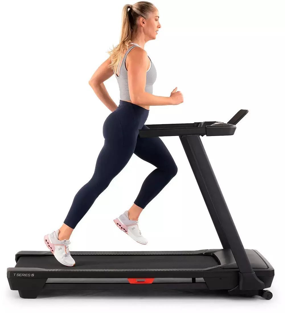 Smart Folding Treadmill with HD Touchscreen, Interactive Training & Incline Control for Home Fitness - Image 6