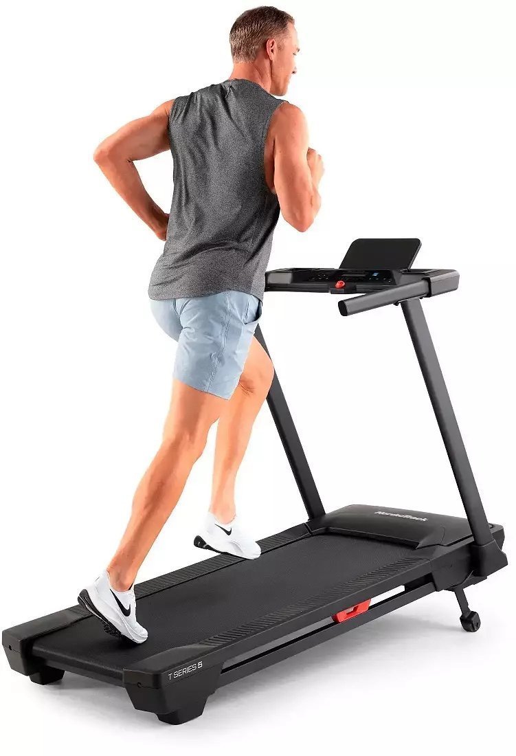 Smart Folding Treadmill with HD Touchscreen, Interactive Training & Incline Control for Home Fitness - Image 7