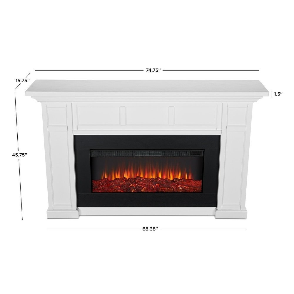Real Flame Alcott 75″ Landscape Electric Fireplace - Image 2