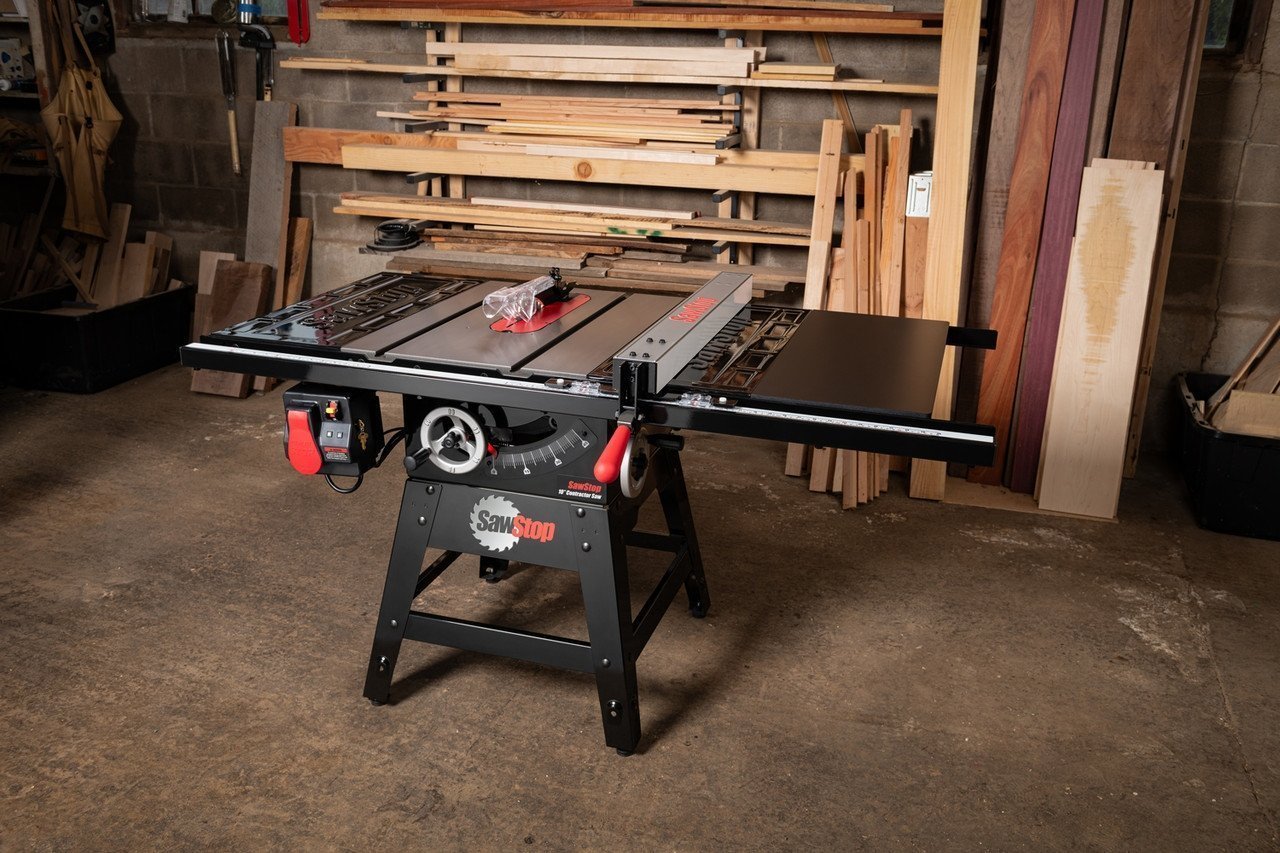 10" Professional Contractor Table Saw with 1.75 HP Motor, 30" Rip Capacity, Premium Fence System & Advanced Blade Safety Technology - Image 3
