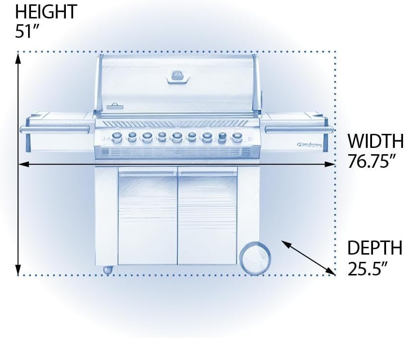 Napoleon Prestige 665 5-Burner Propane Grill - Image 6