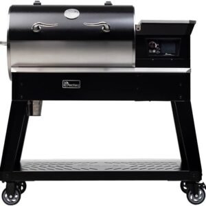 410 Sq. In. Wood Pellet Grill with Wi-Fi Smart Control, PID Temperature System & 700°F High-Heat Capability