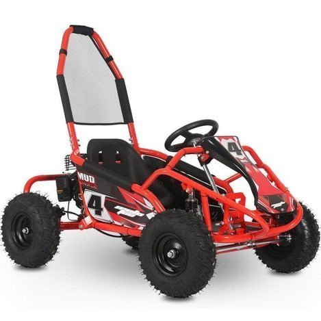 MotoTec Mud Monster Kids Gas Powered Go Kart - Image 7