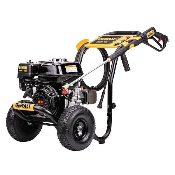 3600 PSI 2.5 GPM Cold Water Gas Pressure Washer with Steel Frame
