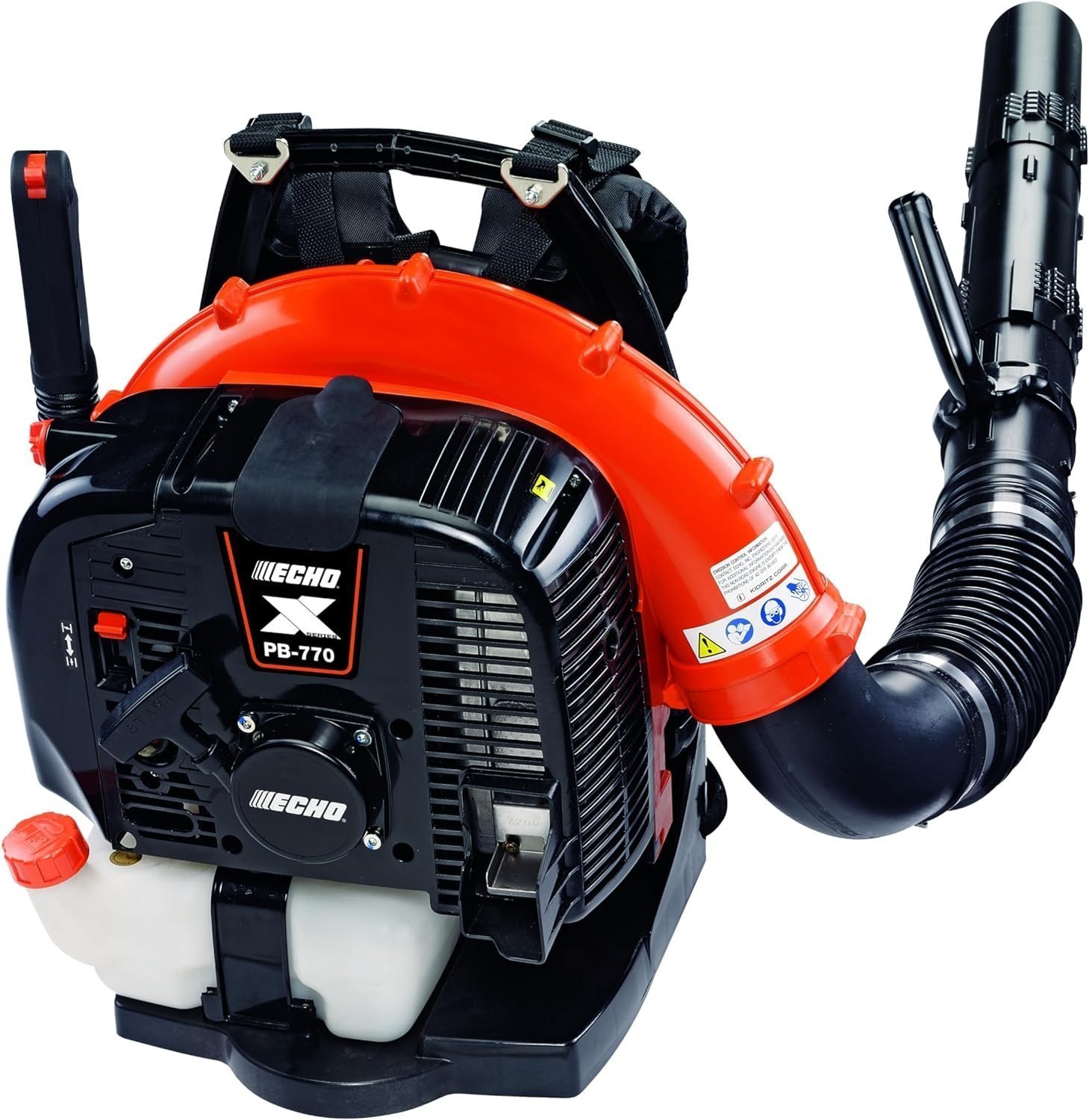 63.3cc Professional Backpack Leaf Blower with 756 CFM Air Volume, 234 MPH Air Speed & Cruise Control