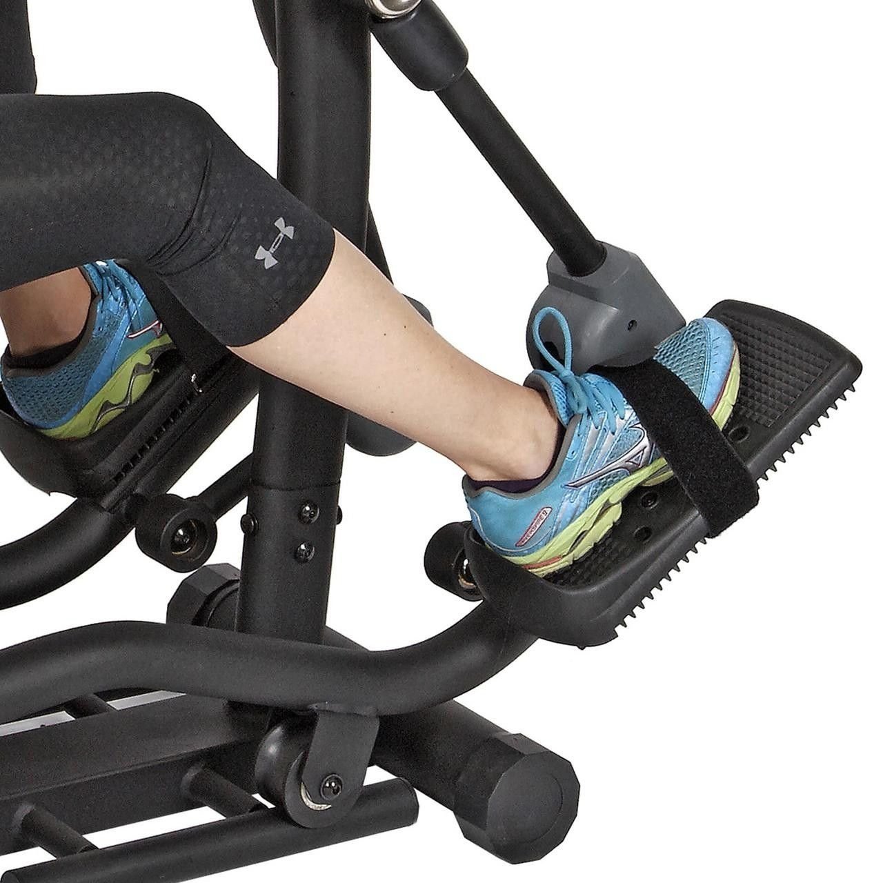 Compact Recumbent Elliptical Cross Trainer with Fixed Seat, 16 Resistance Levels & Full-Body Low-Impact Cardio System - Image 3