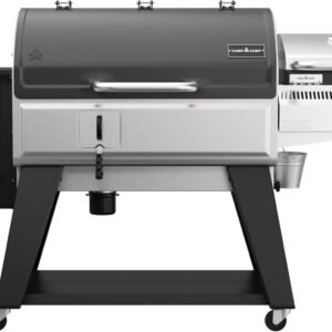 36" WiFi Pellet Grill & Smoker with Smoke Box, Direct Flame Grilling, Smart Temperature Control & Meat Probes