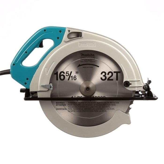 16-5/16 in. Heavy-Duty Circular Saw – 15 Amp Electric Rear Handle Beam Saw with Electric Brake & Carbide-Tipped Blade - Image 5