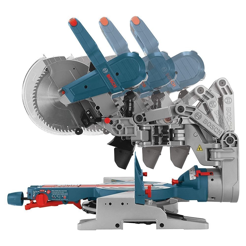 10" Dual-Bevel Sliding Compound Miter Saw with Axial-Glide System, 15A Motor & Precision Angle Control - Image 4