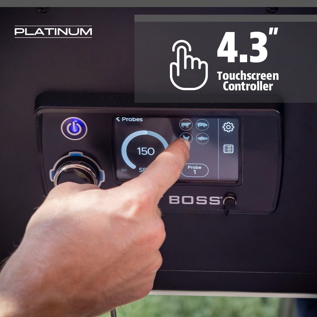 Pit Boss Platinum 1250 Connected Wood Pellet Grill - Image 5