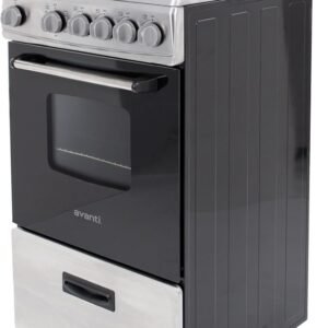 20" Compact Freestanding Gas Range for Apartments with 4 Sealed Burners, Oven, Broiler & Storage Drawer