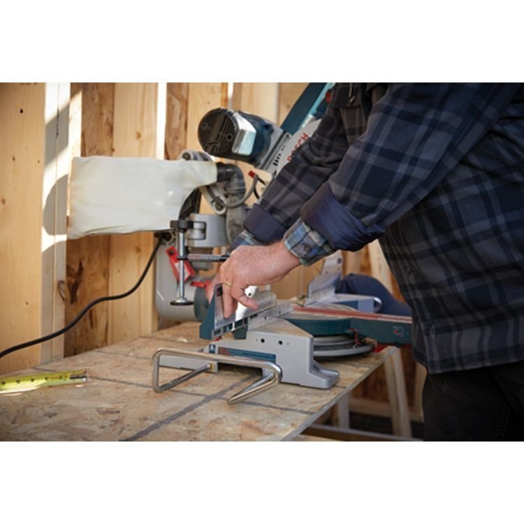 10" Dual-Bevel Sliding Compound Miter Saw with Axial-Glide System, 15A Motor & Precision Angle Control - Image 8