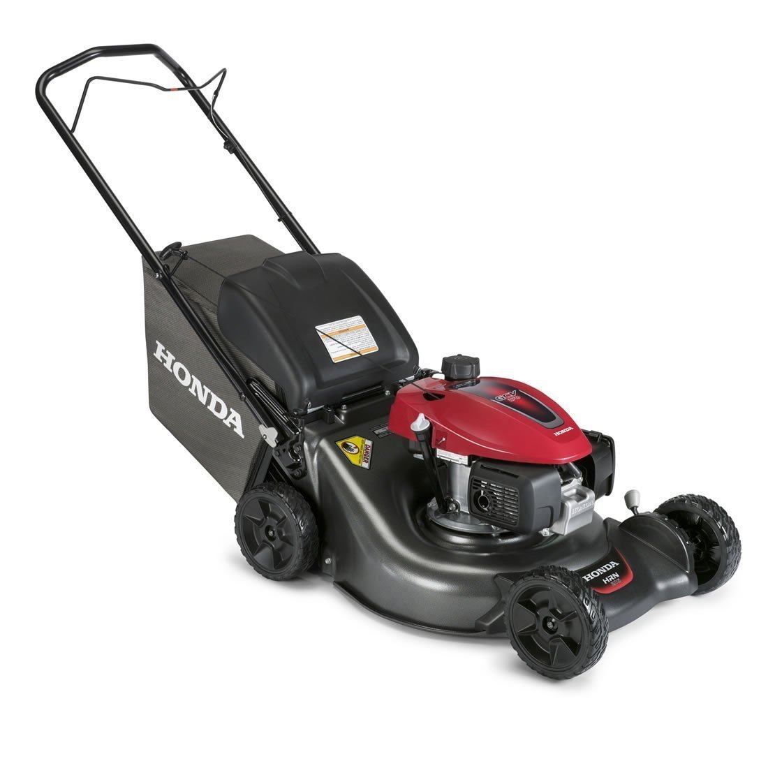 21" Push Walk-Behind Lawn Mower with 3-in-1 Cutting System, 4-Stroke Engine, and Adjustable Cutting Heights