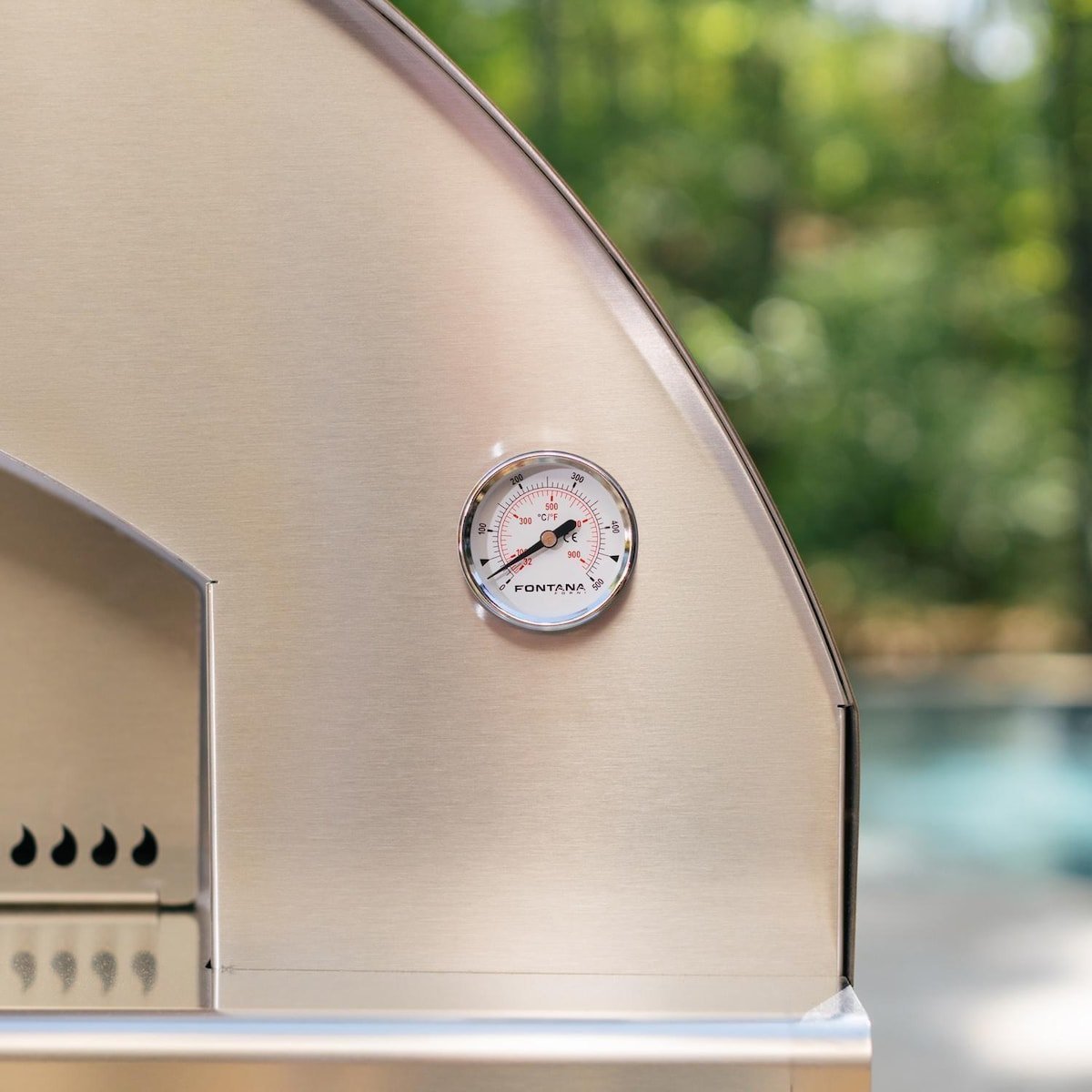 Fontana Forni Mangiafuoco Wood-Fired Pizza Oven – Stainless – FTMF-S - Image 11