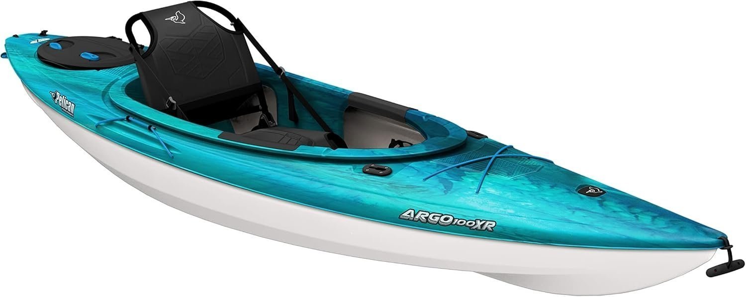 10-Foot Sit-In Recreational Kayak with Ergonomic Adjustable Seat, Lightweight Hull & Stability-Focused Design