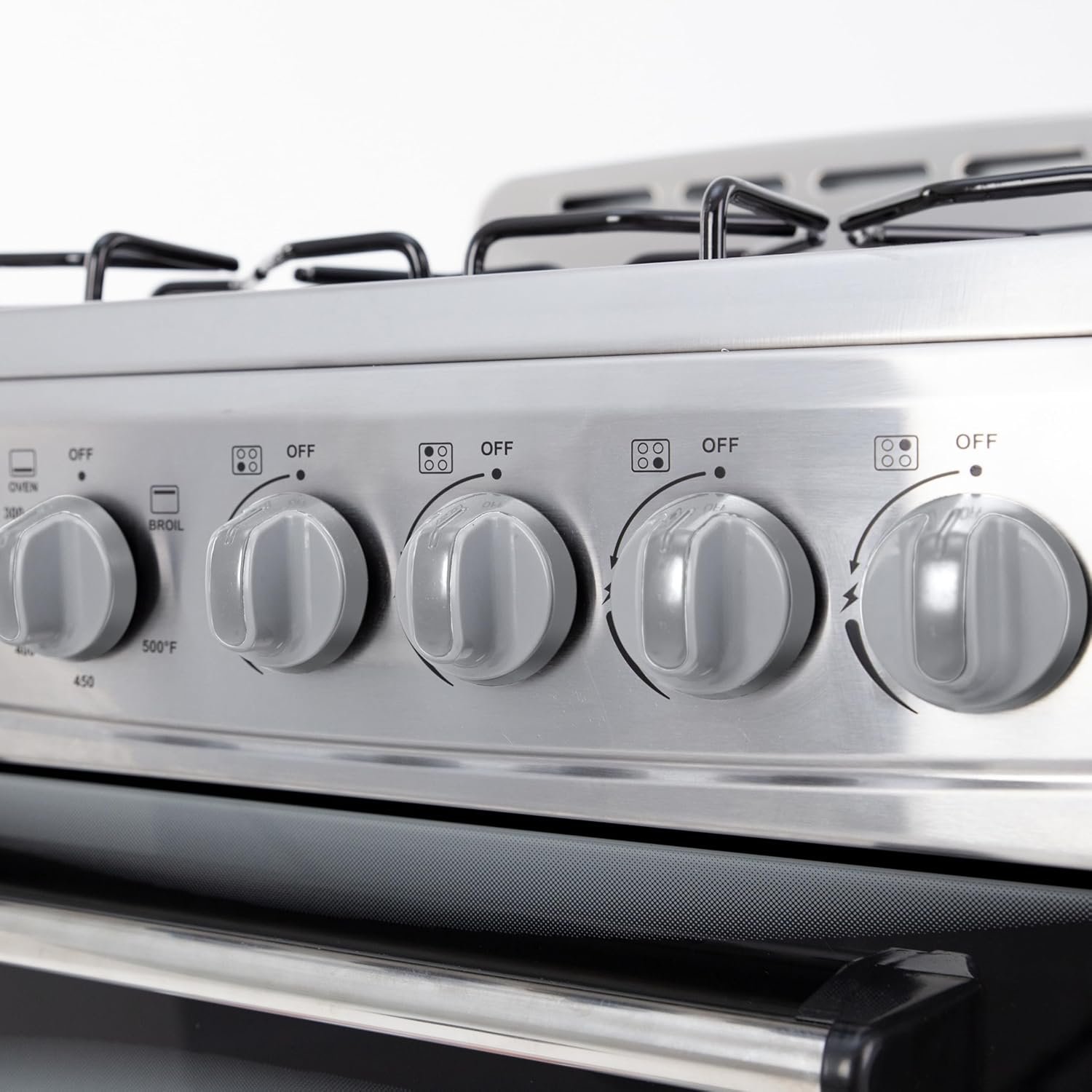 20" Compact Freestanding Gas Range for Apartments with 4 Sealed Burners, Oven, Broiler & Storage Drawer - Image 7