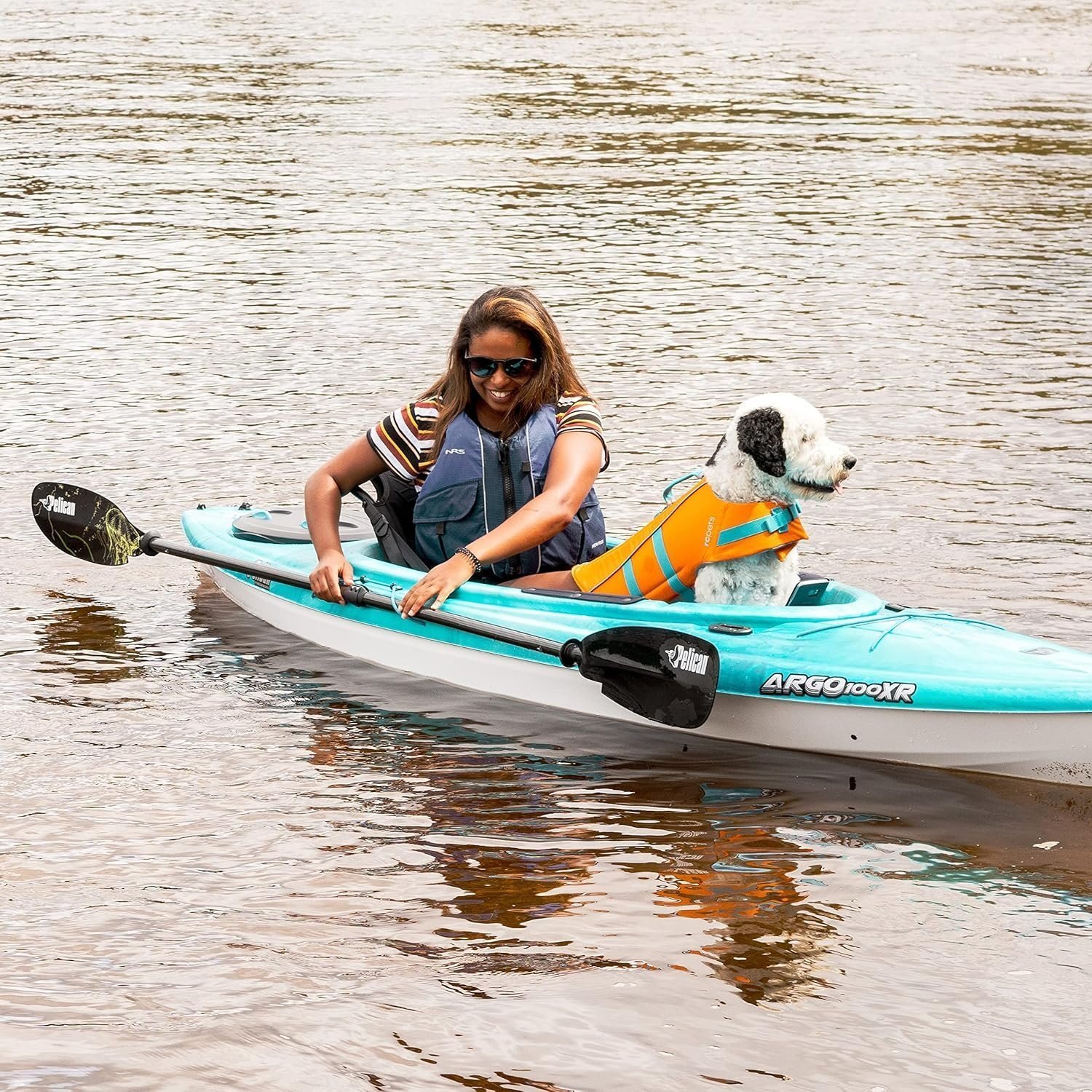 10-Foot Sit-In Recreational Kayak with Ergonomic Adjustable Seat, Lightweight Hull & Stability-Focused Design - Image 4
