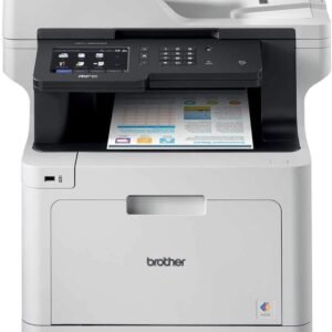 Color Laser All-in-One Printer with Duplex Printing, Scanning, Copying, Fax, Wi-Fi, Ethernet & 5" Touchscreen (Business-Class Multifunction Device)