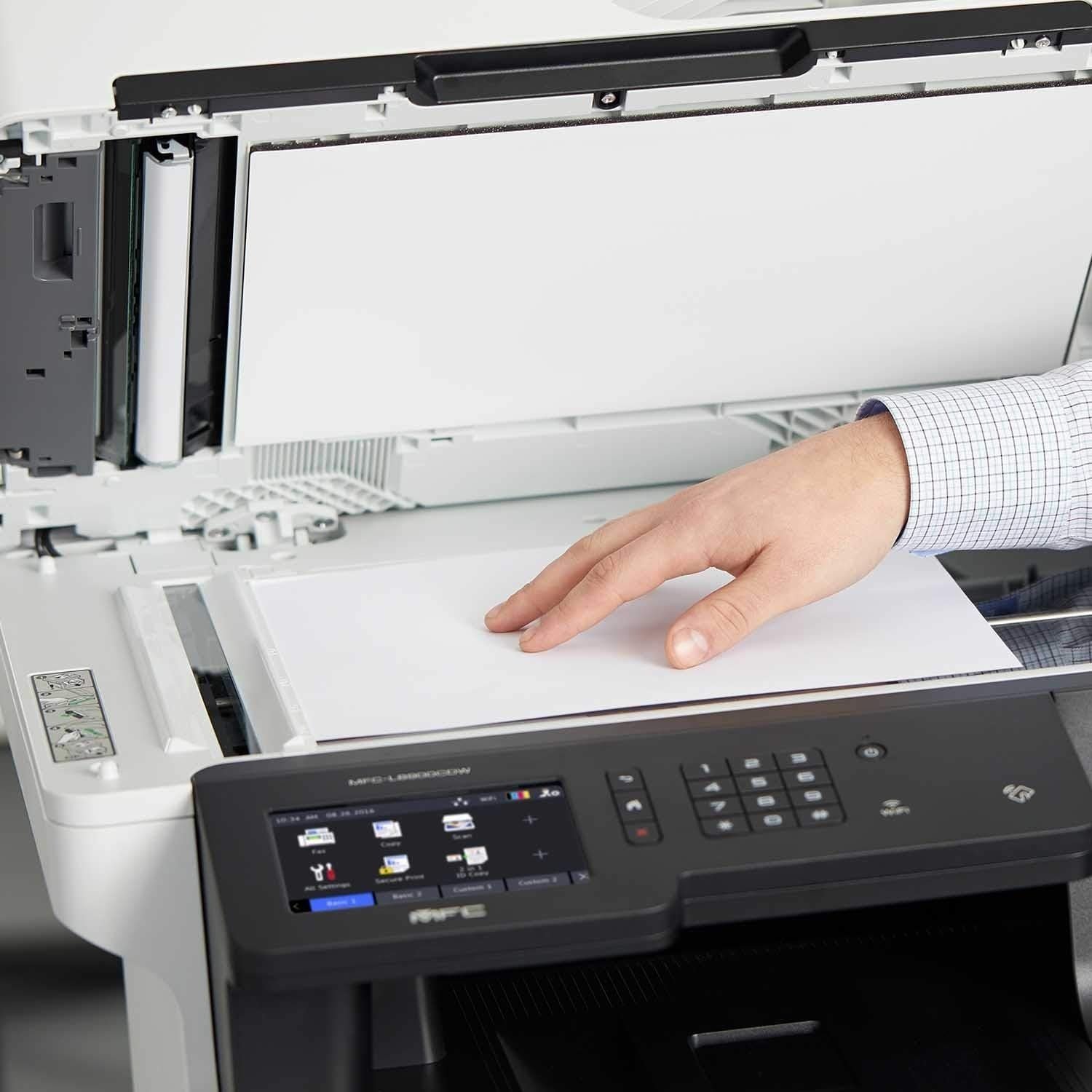 Color Laser All-in-One Printer with Duplex Printing, Scanning, Copying, Fax, Wi-Fi, Ethernet & 5" Touchscreen (Business-Class Multifunction Device) - Image 5
