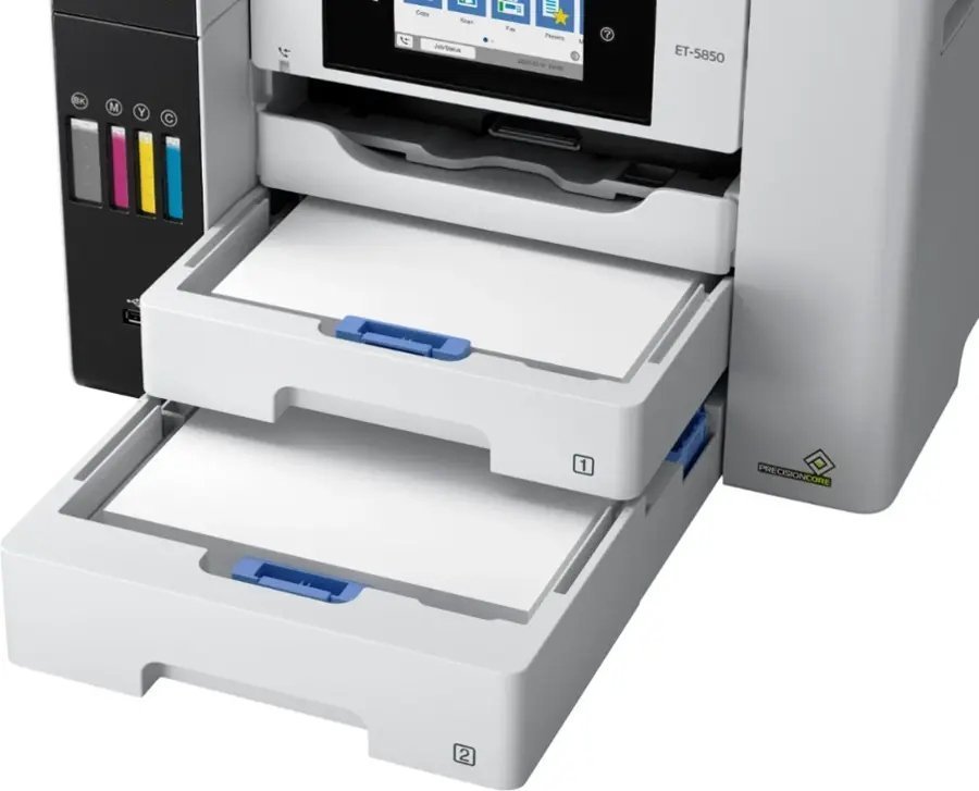 Epson EcoTank Pro ET-5850 Wireless Color All-in-One Supertank Printer C11CJ29201 - Image 6