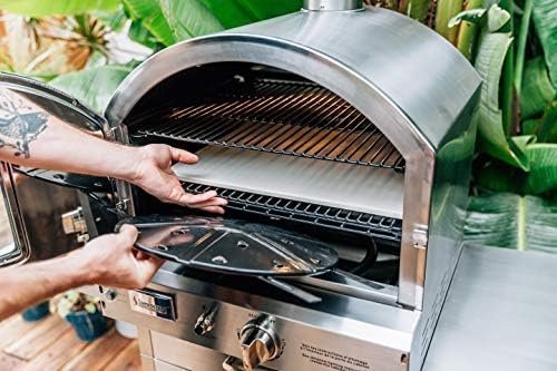 Summerset ‘The Oven’ Outdoor Freestanding Large Capacity Gas Oven with Pizza Stone, Smoker Box and Mobile Cart, 304 Stainless Steel Construction, Natural Gas - Image 5