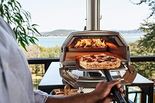 Ooni Karu 16 Multi-Fuel Outdoor Pizza Oven – Wood and Gas Fired Oven – Outdoor Cooking Pizza Oven – Fire and Stonebaked Pizza Oven for Authentic Homemade Pizzas – Dual Fuel Pizza Maker - Image 4
