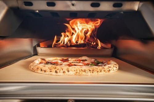 Ooni Karu 16 Multi-Fuel Outdoor Pizza Oven – Wood and Gas Fired Oven – Outdoor Cooking Pizza Oven – Fire and Stonebaked Pizza Oven for Authentic Homemade Pizzas – Dual Fuel Pizza Maker - Image 5