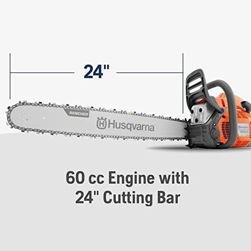 Gas Chainsaw – 60cc Class High-Performance Cutting Tool